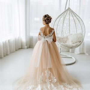 Elegant Flower girl dress only